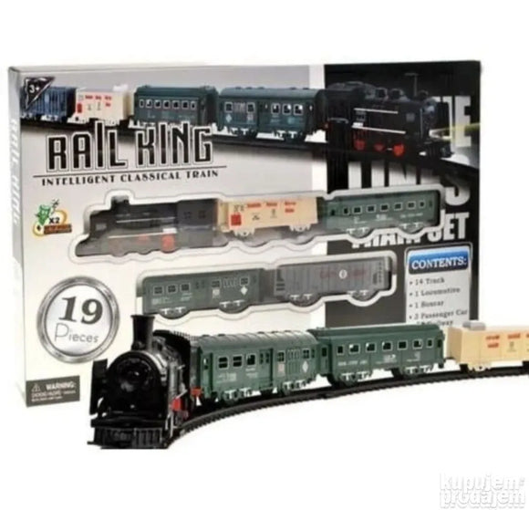 Rail king veliki set lokomotiva