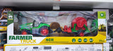 Traktor na daljinski sa prikolicom +baterije Gratiss -Novo -