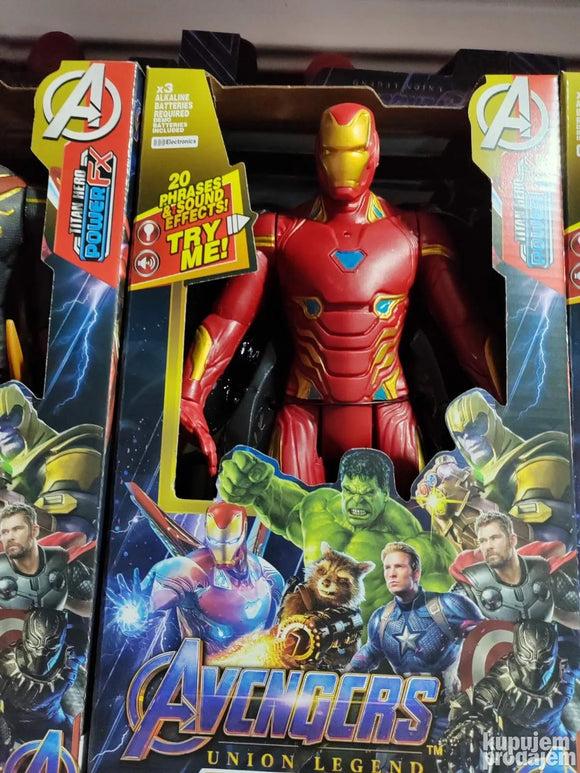 Iron Man sa zvucnim i svetlosnim efektima