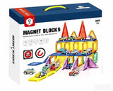 Magnetni blokovi za decu 68 i 72 delova - Zamak kockice