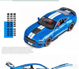 Ford Mustang Shelby GT500 1/32 plava