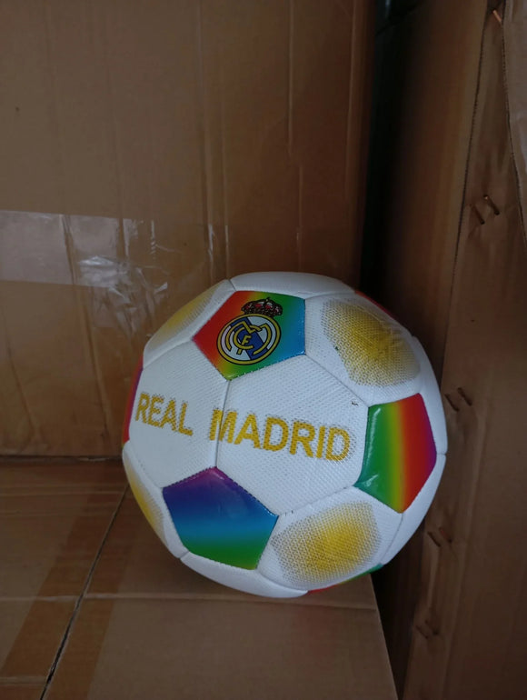 Fudbalska lopta Real madrid belo šarena