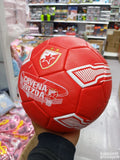 Fudbalska lopta sa grbom Crvene zvezde