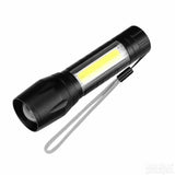 Mini LED baterijska lampa punjiva USB military NOVO