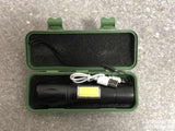 Mini LED baterijska lampa punjiva USB military NOVO