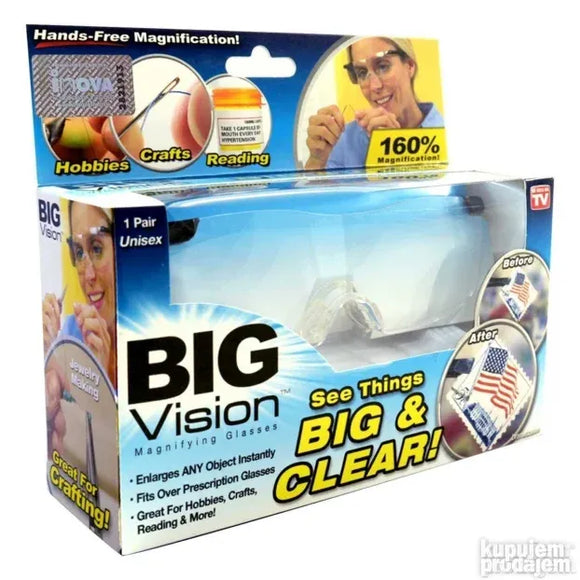 Newest Big Vision 1.6X - Big Vision - Čarobne naočare za uve