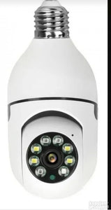 PTZ Kamera Sijalica E27 Rotirajuća Smart kamera Sijalica