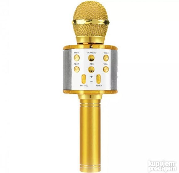 Mikrofon bluetooth ZLATNI WS-858 QW