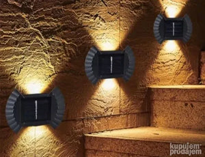 Solarne zidne lampe 4 komada
