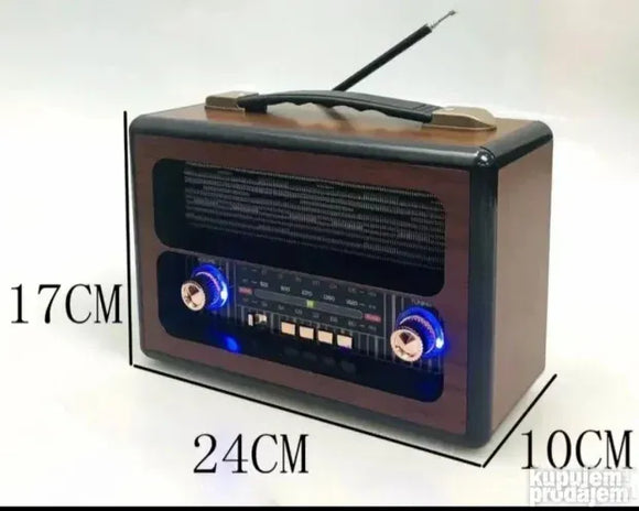 Retro radio M-1915BT NOVO bluetooth radio zvučnik
