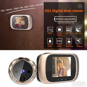 Kamera za vrata-ŠPIJUNKA Za ULAZNA Vrata-2,4 LCD ekran -Novo