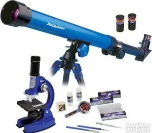 Teleskop i mikroskop za decu 2 u 1  Mikroskop i teleskop