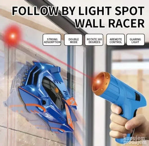 Laser Magicni Auto koji ide po zidu upravljanje laserom