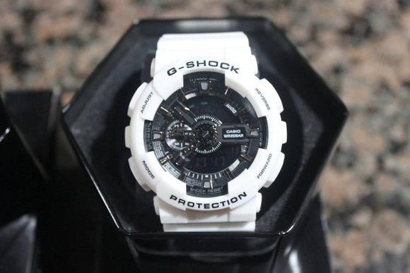 Casio G - Shock - beli + hronometar -  () - Casio G - Shock - beli + hronometar -  ()