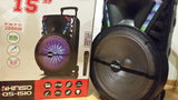 Bluethooth zvučnik karaoke Kimiso 15 inča + Bežični mikrofon - Bluethooth zvučnik karaoke Kimiso 15 inča + Bežični mikrofon