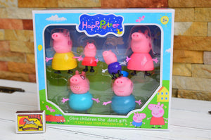 Pepa prase set od 6 figura - Peppa pig - Pepa prase set od 6 figura - Peppa pig