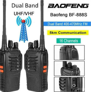 Dve radio stanice Baofeng BF 888s - Dve radio stanice Baofeng BF 888s