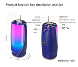 Bluetooth zvucnik sa led osvetljenjem (Top model) - Bluetooth zvucnik sa led osvetljenjem (Top model)