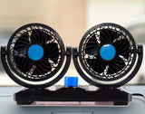 Dupli ventilator za hladjenje u autu (12V) - Dupli ventilator za hladjenje u autu (12V)