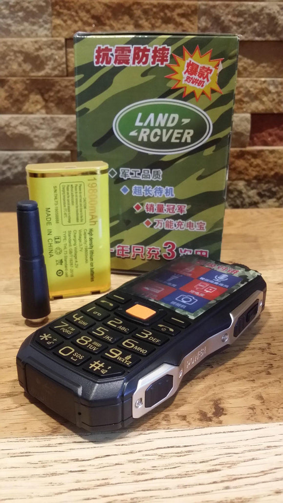 LAND ROVER F8 mobilni telefon Velika baterija + voki toki - LAND ROVER F8 mobilni telefon Velika baterija + voki toki