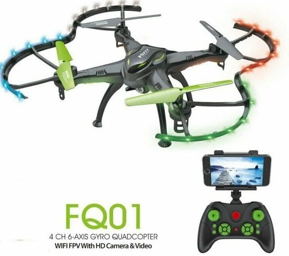 Quadcopter FQ01 - WiFi + kamera () - Quadcopter FQ01 - WiFi + kamera ()