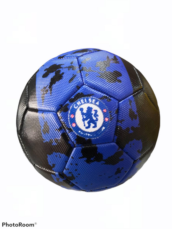 Crno plava kožna fudbalska lopta Chelsea - Crno plava kožna fudbalska lopta Chelsea