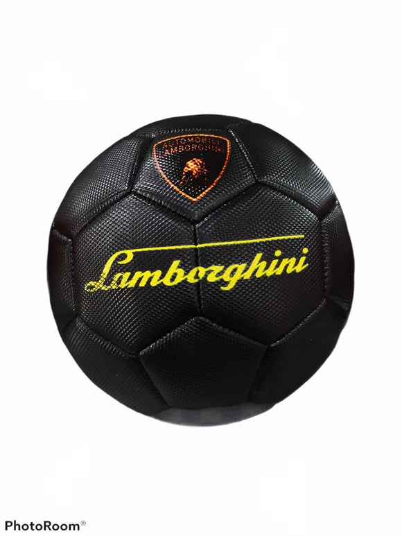 Crna kožna fudbalska lopta Lamborghini - Crna kožna fudbalska lopta Lamborghini
