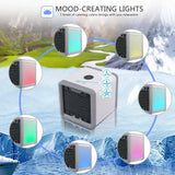 MINI klima/prenosna/ 7 LED svetla - MINI klima/prenosna/ 7 LED svetla