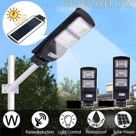Solarni LED Reflektor Dvorisna Lampa za stub - Solarni LED Reflektor Dvorisna Lampa za stub