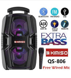 Kimiso QS-806 prenosivi Bluetooth zvucnik - Kimiso QS-806 prenosivi Bluetooth zvucnik