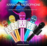 Mikrofon Bluetooth Karaoke WS-858L  - Mikrofon Bluetooth Karaoke WS-858L