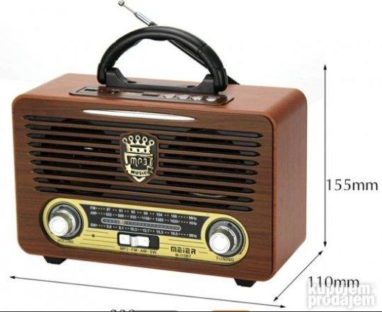 Radio na baterije i struju - retro izgled - M - 115BT - Radio na baterije i struju - retro izgled - M - 115BT