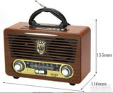 Radio na baterije i struju - retro izgled - M - 115BT - Radio na baterije i struju - retro izgled - M - 115BT