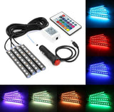 Auto Dekorativne RGB LED Trake sa Daljinskim, 12V - Auto Dekorativne RGB LED Trake sa Daljinskim, 12V