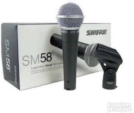 Profesionalni mikrofon SM-58 - Profesionalni mikrofon SM-58