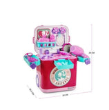 Set-kofer  za devojčice (toaletni stočić) - Set-kofer  za devojčice (toaletni stočić)