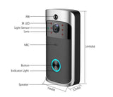 WiFi video zvono za vrata ip kamera Interfon  +3 baterije - WiFi video zvono za vrata ip kamera Interfon  +3 baterije