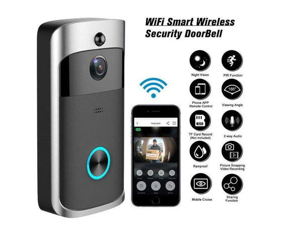 WiFi video zvono za vrata ip kamera Interfon  +3 baterije - WiFi video zvono za vrata ip kamera Interfon  +3 baterije
