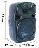 BLUETOOTH zvučnik 6.5"/ ZQS 6108/sa mikrofonom - BLUETOOTH zvučnik 6.5"/ ZQS 6108/sa mikrofonom