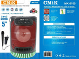 BLUETOOTH zvučnik 5"/CMiK MK-5105/sa mikrofonom - BLUETOOTH zvučnik 5"/CMiK MK-5105/sa mikrofonom