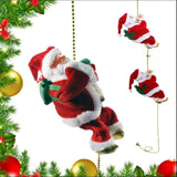 Deda Mraz koji se penje - muzicka igracka - Deda Mraz koji se penje - muzicka igracka