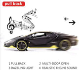 Lamborghini aventador metalni, muzički autić - Lamborghini aventador metalni, muzički autić