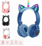 Slusalice za decu Jednorog Cat Ear Headset macje usi Unicorn - Slusalice za decu Jednorog Cat Ear Headset macje usi Unicorn