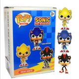 Pop sonic the hedgehog figurica Super sonic - Pop sonic the hedgehog figurica Super sonic