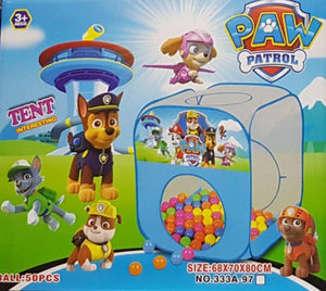 Box sa igranje sa lopticama - Patrolne sape - Paw patrol - Box sa igranje sa lopticama - Patrolne sape - Paw patrol