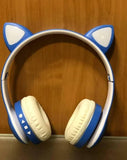 Bluetooth slušalice mačje uši sa LED svetlom - Bluetooth slušalice mačje uši sa LED svetlom