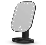 LED ogledalo za šminkanje crni sa 20 led dioda - LED ogledalo za šminkanje crni sa 20 led dioda