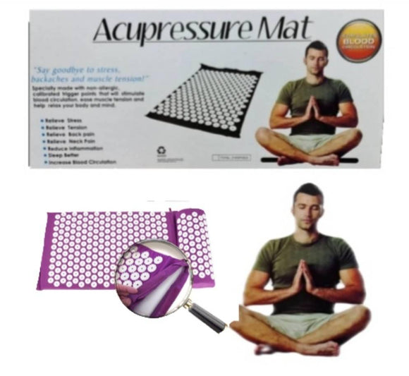 Akupunkturna masažna joga mat Acupressure MAT - Akupunkturna masažna joga mat Acupressure MAT