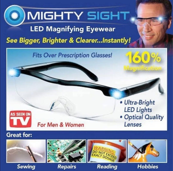 Naočare lupa sa LED osvetljenjem - Naočare lupa sa LED osvetljenjem