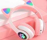 Bluetooth Slusalice maca Cat Ear STN28 Macje usi Blutut + FM - Bluetooth Slusalice maca Cat Ear STN28 Macje usi Blutut + FM